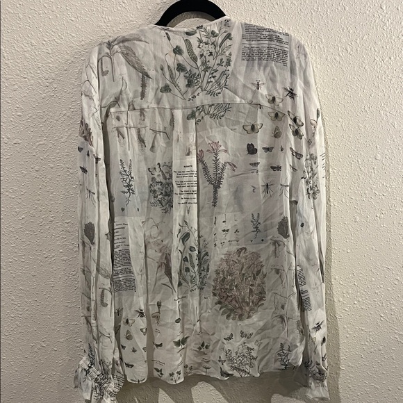 AllSaints Penny Rebirth Blouse Women’s 6 - Picture 3 of 4